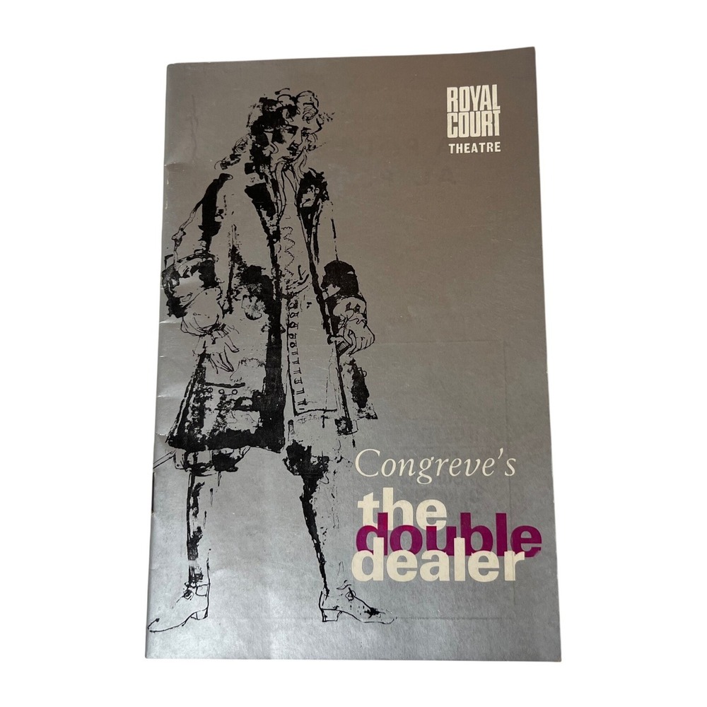 Royal Court Theatre Congreves The Double Dealer Playbill Program - 1969